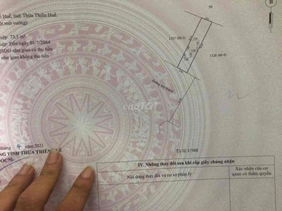 Mặt tiền 24m  KQH An Đông tp Huế