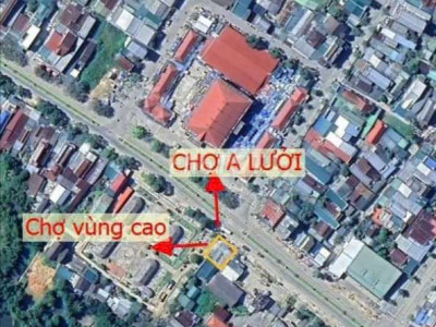 Cho thuê nhà mặt tiền kinh doanh gần chợ A lưới