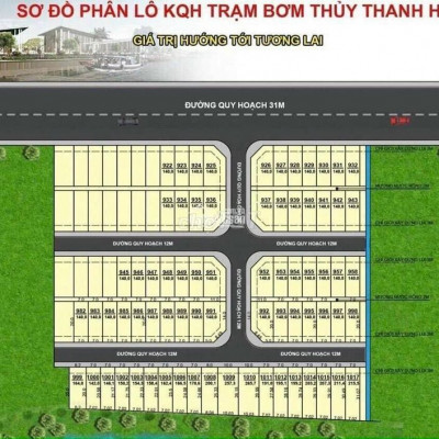 BÁN ĐẤT KQH THUỶ THANH_TRẠM BƠM