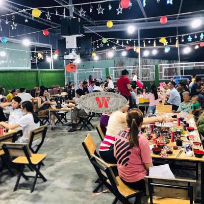 Sang nhà hàng đang hoạt động  vào kinh doanh ngay