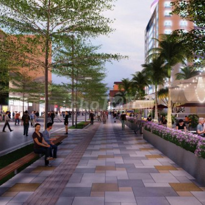 Mặt bằng 200m2-ngang10m Phố đi Bộ Hai Bà Trưng Huế