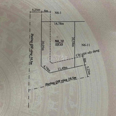 cho thuê 325m2 đất thuỷ thanh 2(Hoàng Quốc Viet nd