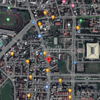 Cho thuê mặt bằng đường Bà Triệu -Huế mặt tiền 10m