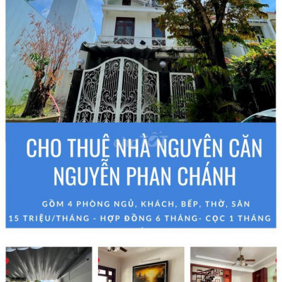 CHO THUÊ NHÀ 3 TẦNG KHU VỰC VỸ DẠ