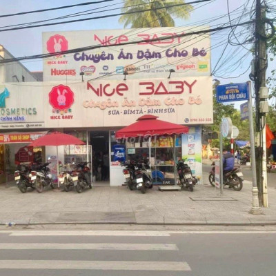 Cho thuê mặt bằng 2 mặt tiền Phan Bội Châu ngag 7m