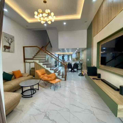 Cho thuê nguyên căn 3 tầng 80m2 4PN +Gara Oto