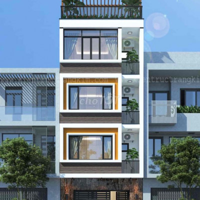 Mặt tiền 4 Tầng có thang máy 6x17m gần Vincom