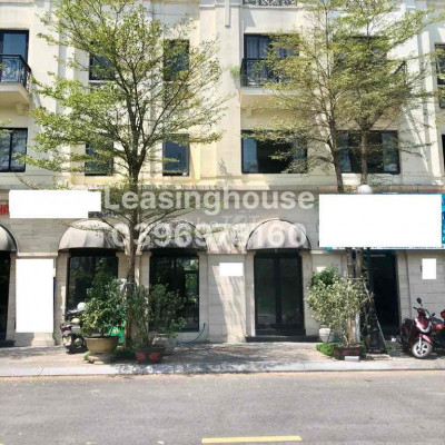 Cho thuê mặt bằng Tầng 1 – SHOPHOUSE mặt tiền KĐT Manor Crown;