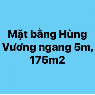MB Hùng Vương 175m2 ngang 5m , vị trí sầm uất💥💥