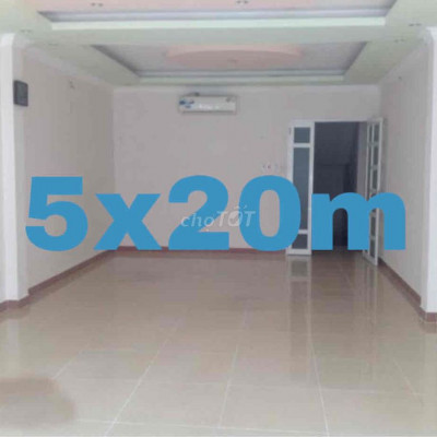 Cho thuê mặt bằng Nguyễn Huê 5x20M