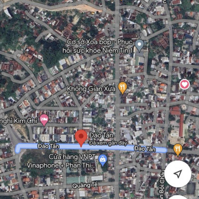 Cho thuê Mặt tiền Đào Tấn ngang 11m - 120M2