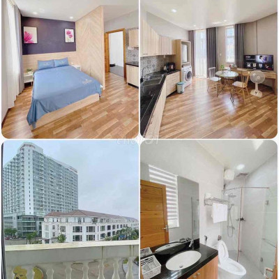 Căn hộ studio 42m2 gần Aeon Mall  phố Huế full nội thất