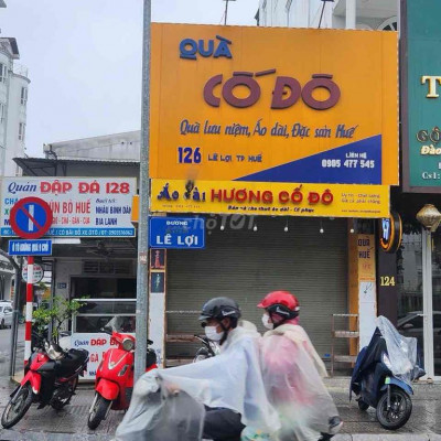 Mặt bằng mặt tiền Lê Lợi đối diện Ks Hương Giang