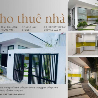 🔥CỰC HOT! NHÀ HIỆN ĐẠI CÓ SÂN NGAY TRUNG TÂM MÀ CHỈ 5tr5/ tháng.