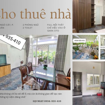 🔥CỰC HOT! NHÀ FULL NỘI THẤT SIÊU RỘNG TẠI LÊ NGÔ CÁT CHỈ 4tr5.