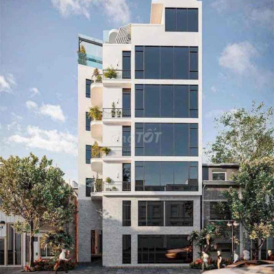 CHO THUÊ TOÀ NHÀ 5 TẦNG GÓC 2 MẶT TIỀN KHU VỸ DẠ-GẦN BỆNH VIỆN MẮT