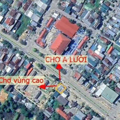 Cho thuê nhà mặt tiền kinh doanh gần chợ A lưới