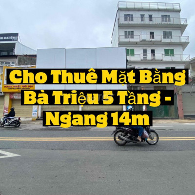 CHO THUÊ NHÀ BÀ TRIỆU 5 TẦNG MẶT TIỀN 14M RẤT ĐẸP