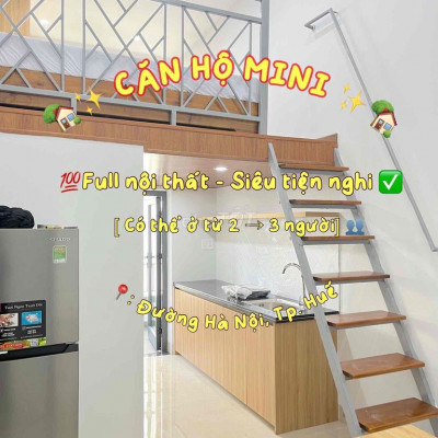 🔥 SIÊU PHẨM CĂN HỘ MINI FULL NỘI THẤT – CHÀO ĐÓN TÂN SINH VIÊN 2K7 🔥