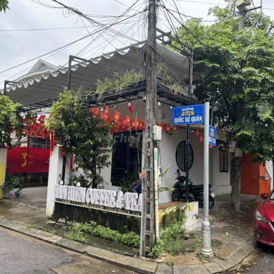 mặt bằng 2 mặt tiền - cổng sau trường c3 Nguyễn Huệ