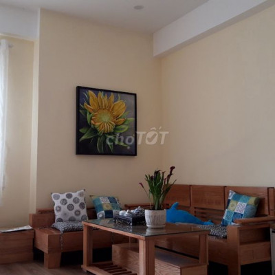 Cho thuê căn hộ sạch đẹp 60m2, căn góc, 2 phòng ngủ, chung cư Xuân Phú